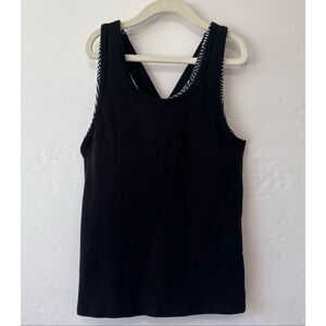 Athletic Works Black Workout Tank Top   Girls Size Lg 10-12